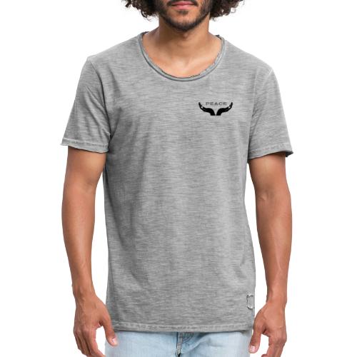 PEACE - Männer Vintage T-Shirt