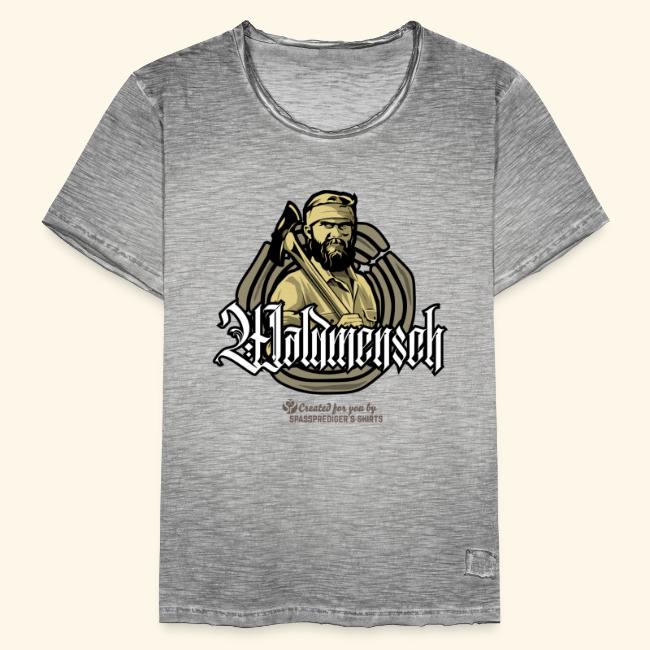 Holzfaller T-Shirt Design Waldmensch