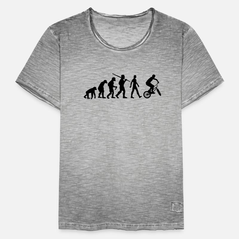 BMX Evolution BMX Rad Männer Vintage T-Shirt