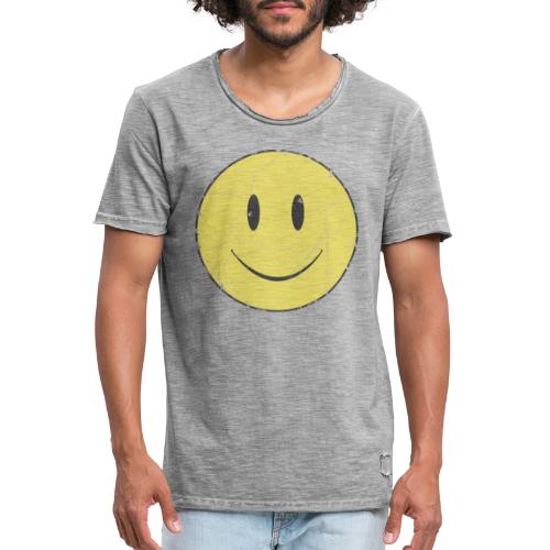 happy face - Camiseta vintage hombre