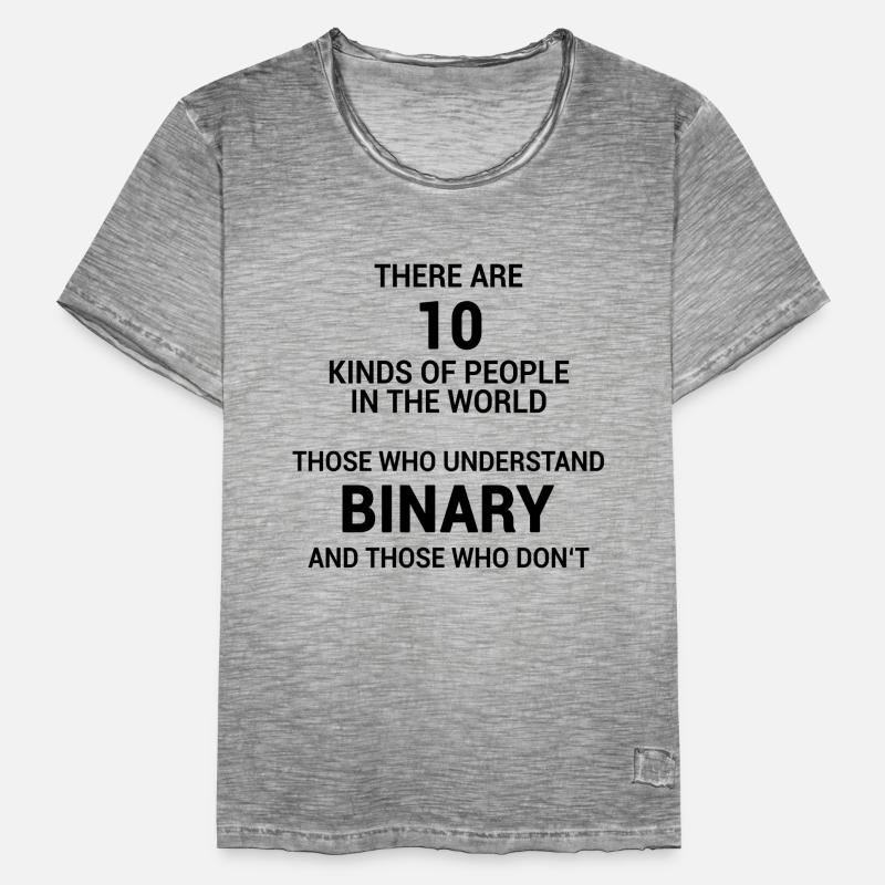 Binary System Men's Vintage T-Shirt