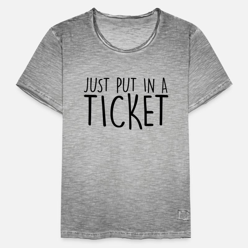 IT Computer IT Support IT Ticket System Men's Vintage T-Shirt