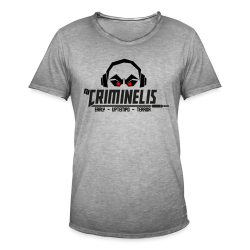 criminelis - Mannen Vintage T-shirt
