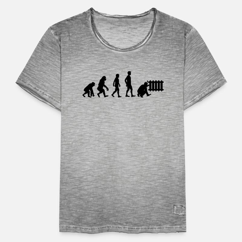 Heating construction heating engineer heating gift Men's Vintage T-Shirt