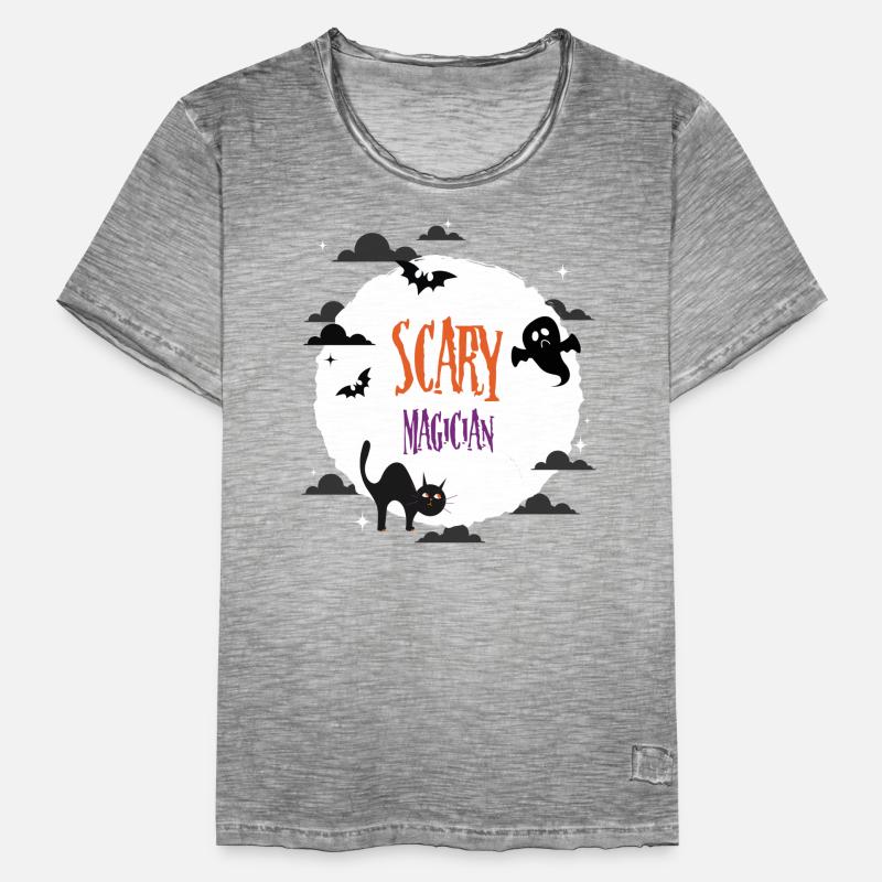 Magicien effrayant T-shirt vintage Homme