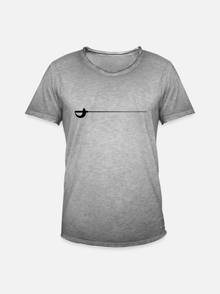 Sabre - T-shirt vintage Homme - vintage gris