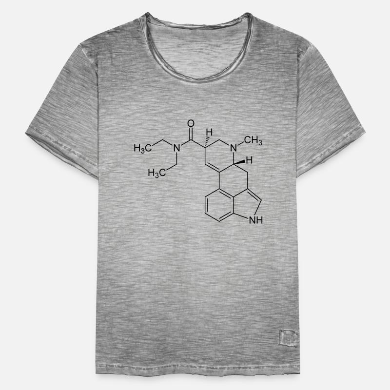 LSD molecule Men's Vintage T-Shirt