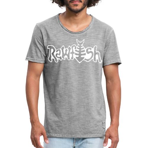 rawfishlogoclean - Vintage-T-shirt herr
