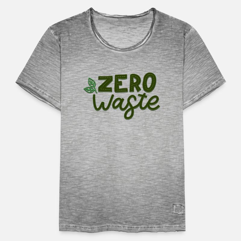 zéro déchet3 T-shirt vintage Homme