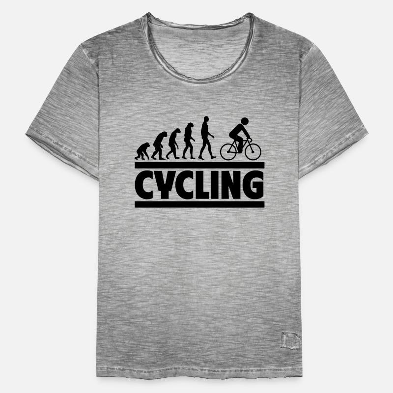 Evolution du cyclisme Cadeau pour fan de cyclisme T-shirt vintage Homme