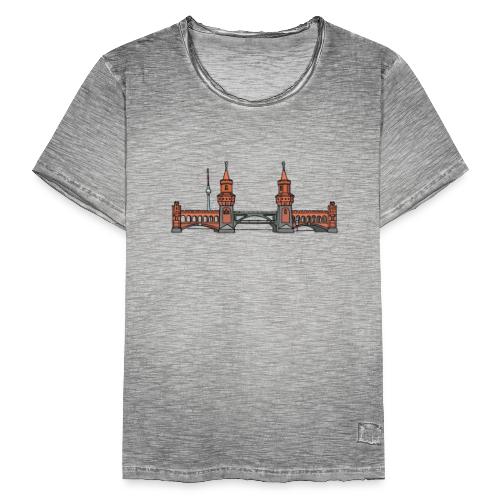 Oberbaumbrücke BERLIN - Männer Vintage T-Shirt