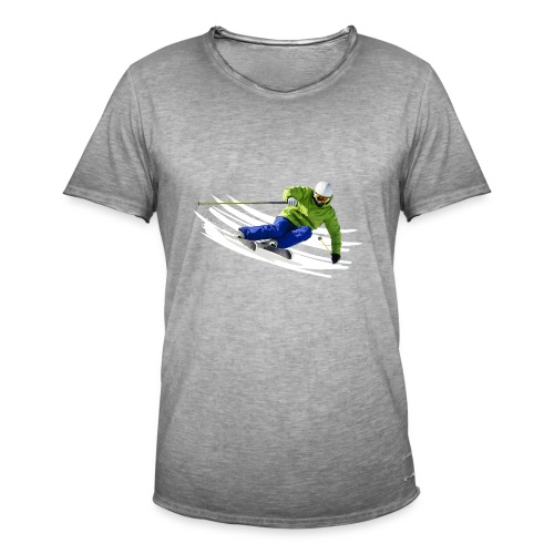 Ski - Männer Vintage T-Shirt