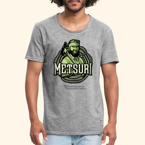 Metsuri Suomi Holzfäller aus Finnland - Männer Vintage T-Shirt