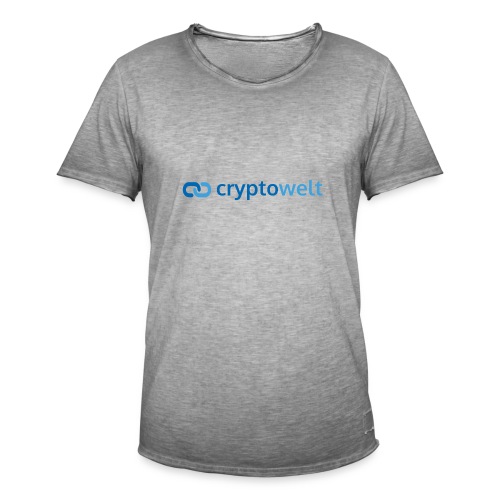cryptowelt - Männer Vintage T-Shirt