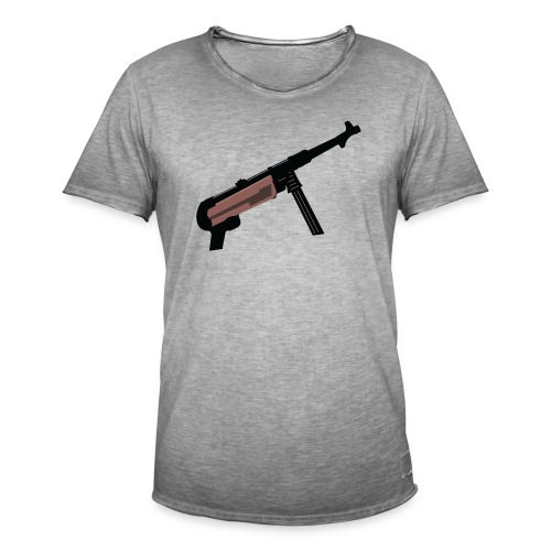 Mp40 german gun maschinenpistole 40 - Men's Vintage T-Shirt