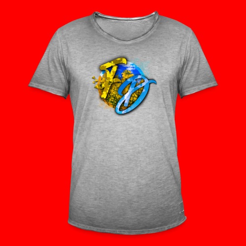 FD Logo Einseitig - Männer Vintage T-Shirt