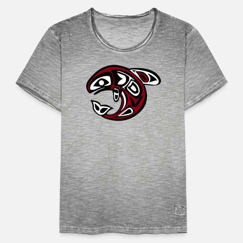Wal- Totem Männer Vintage T-Shirt