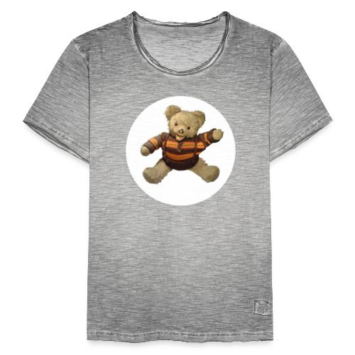 Teddybär - orange braun - Retro Vintage - Bär - Männer Vintage T-Shirt