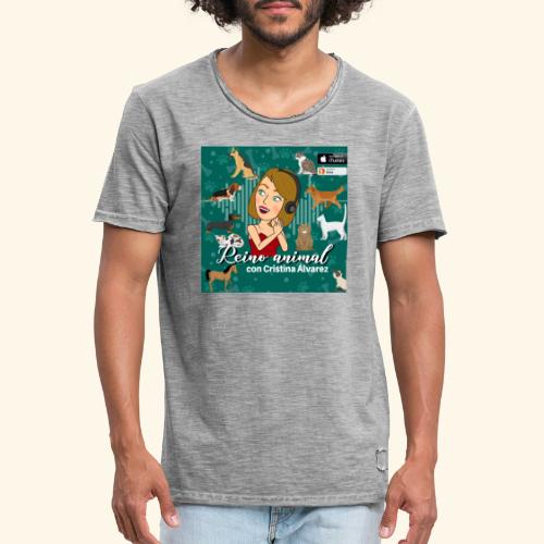 reino animal 01 - Camiseta vintage hombre