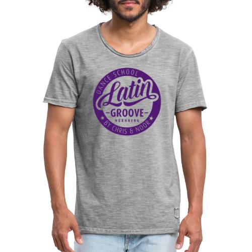 Latin Groove Logo - Männer Vintage T-Shirt
