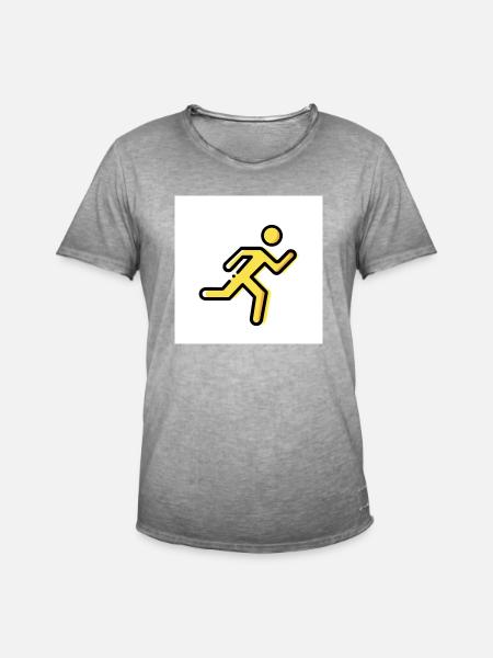 Tempo Icon - Männer Vintage T-Shirt - Vintage Grau
