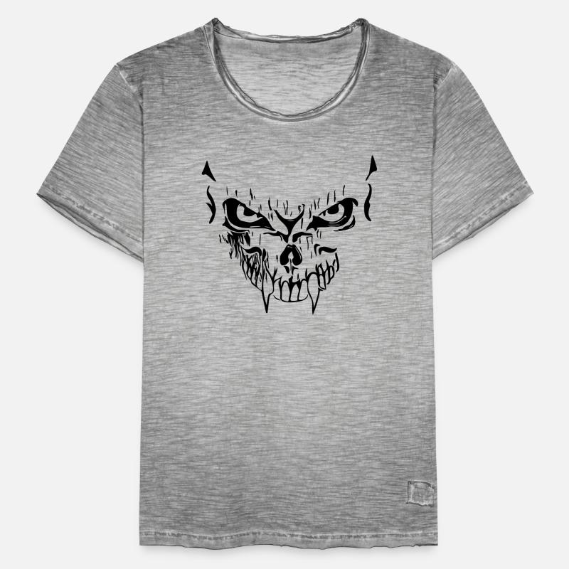 Creepy vector grimace Men's Vintage T-Shirt