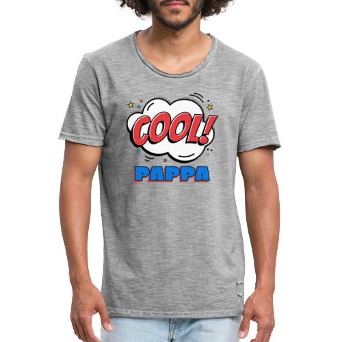 Kul pappa - Vintage-T-skjorte for menn