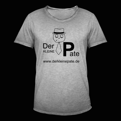 Der kleine Pate - Logo - Männer Vintage T-Shirt
