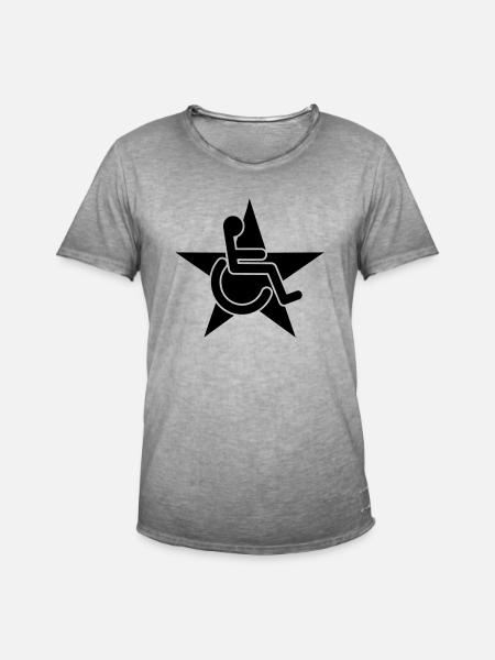 Rolli - Männer Vintage T-Shirt - Vintage Grau