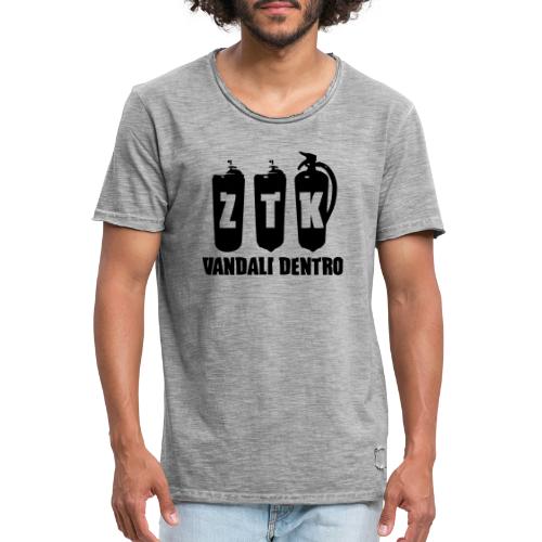 ZTK Vandali Dentro Morphing 1 - Men's Vintage T-Shirt