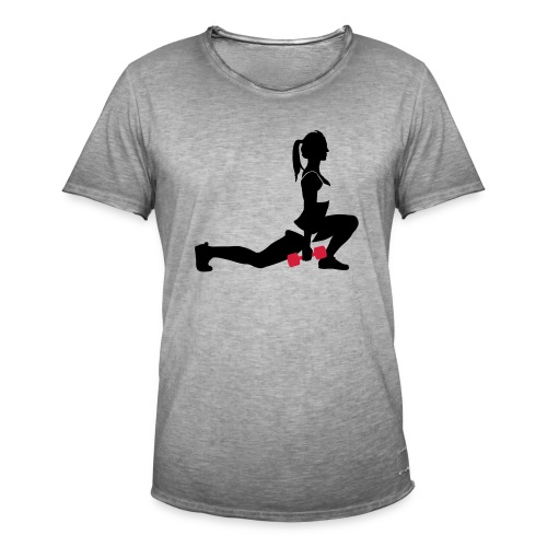 Fitness - Männer Vintage T-Shirt