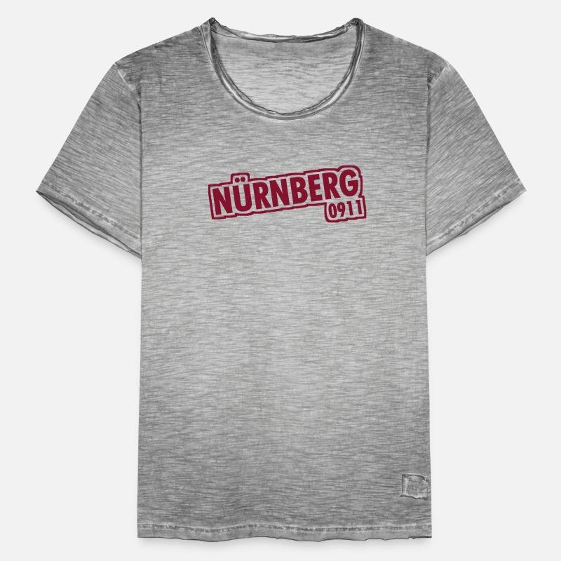 Nuremberg - 0911 - Dialling Code - Bavaria Men's Vintage T-Shirt