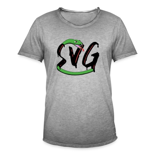 Savage Snake - Mannen Vintage T-shirt