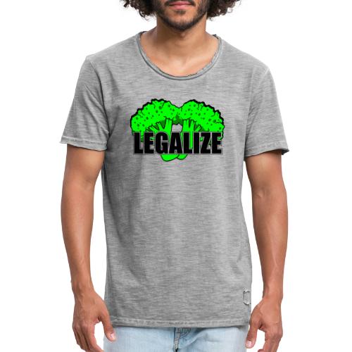 Legalize - Männer Vintage T-Shirt