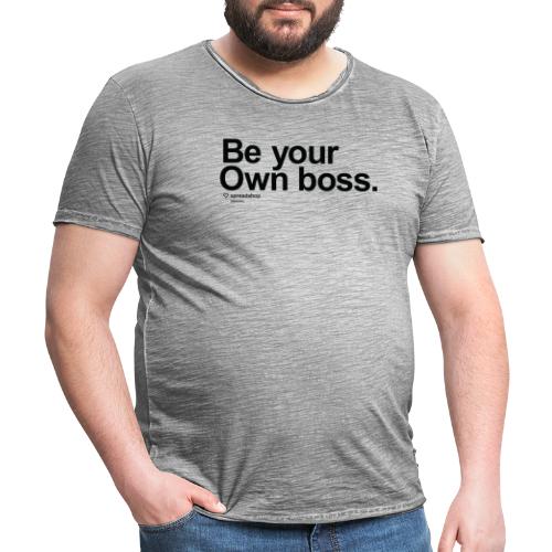 Boss - T-shirt vintage Homme