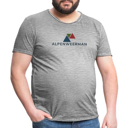 alpenweerman kleur - Mannen Vintage T-shirt
