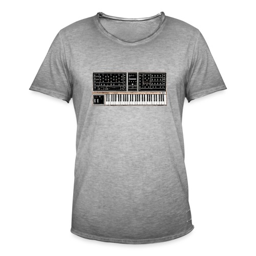One syntetisaattori - Miesten vintage t-paita