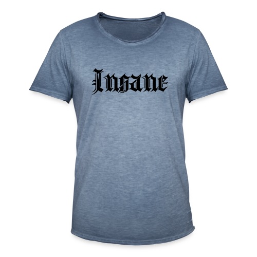 Insane - T-shirt vintage Homme