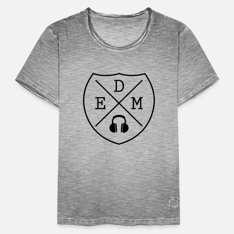 EDM Electro Techno Rave Men's Vintage T-Shirt