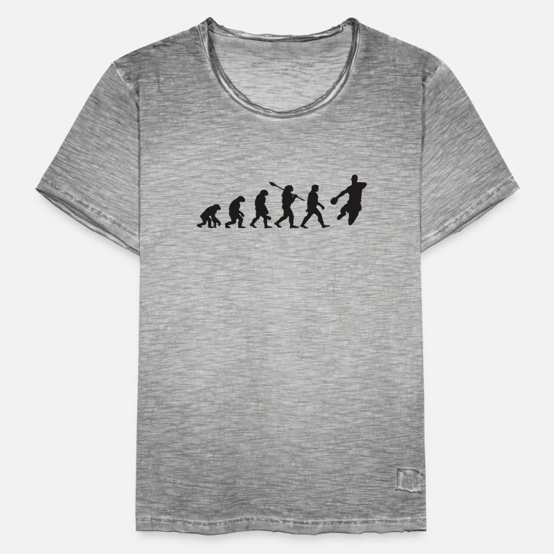 Handball Evolution Gift Handball Player Men's Vintage T-Shirt