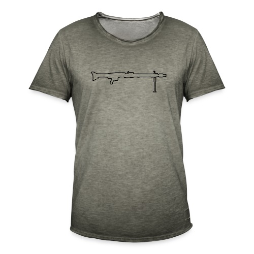 Mg42 Mg3 german gun - Men's Vintage T-Shirt