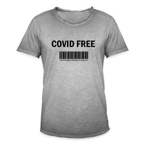 Covid Free Code - Männer Vintage T-Shirt