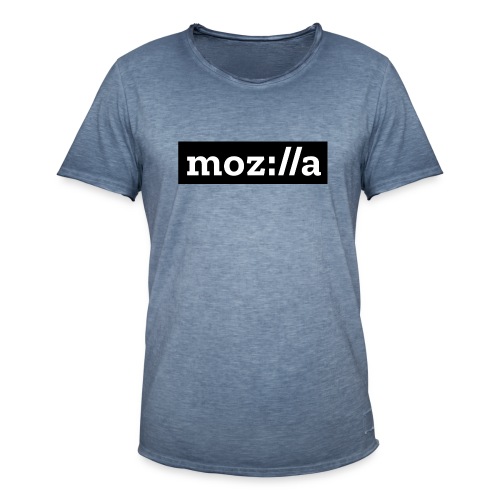 Mozilla - T-shirt vintage Homme
