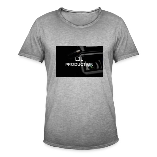 LJLproduction merch - Vintage-T-shirt herr
