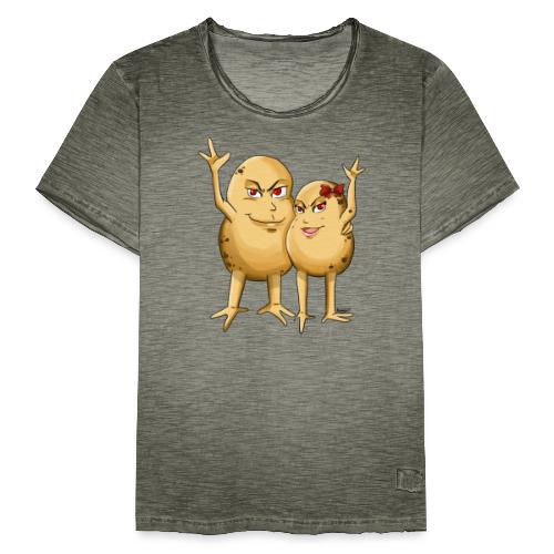 FAMILY patate - T-shirt vintage Homme