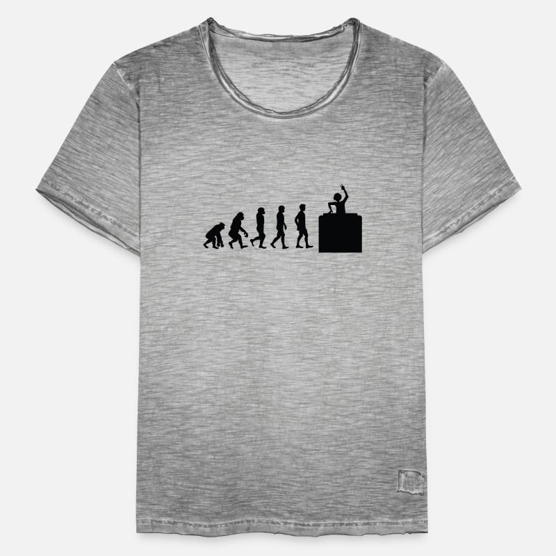 DJ évolution T-shirt vintage Homme