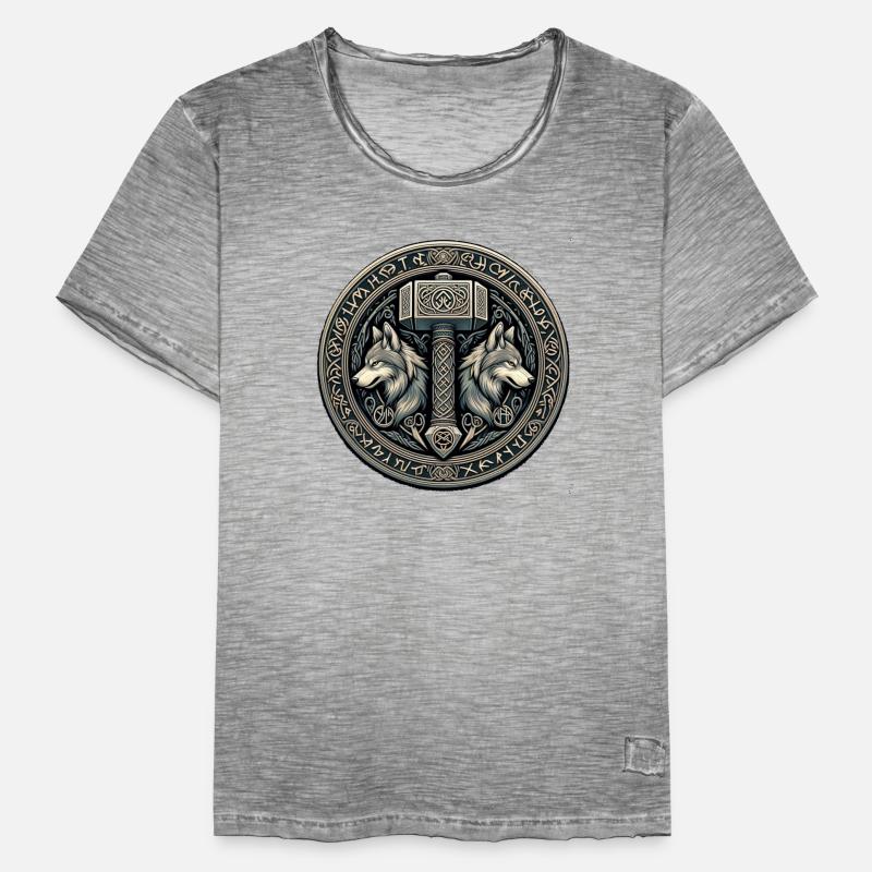 Mjölnir Männer Vintage T-Shirt