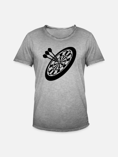 Dart Sport - Men's Vintage T-Shirt - vintage grey