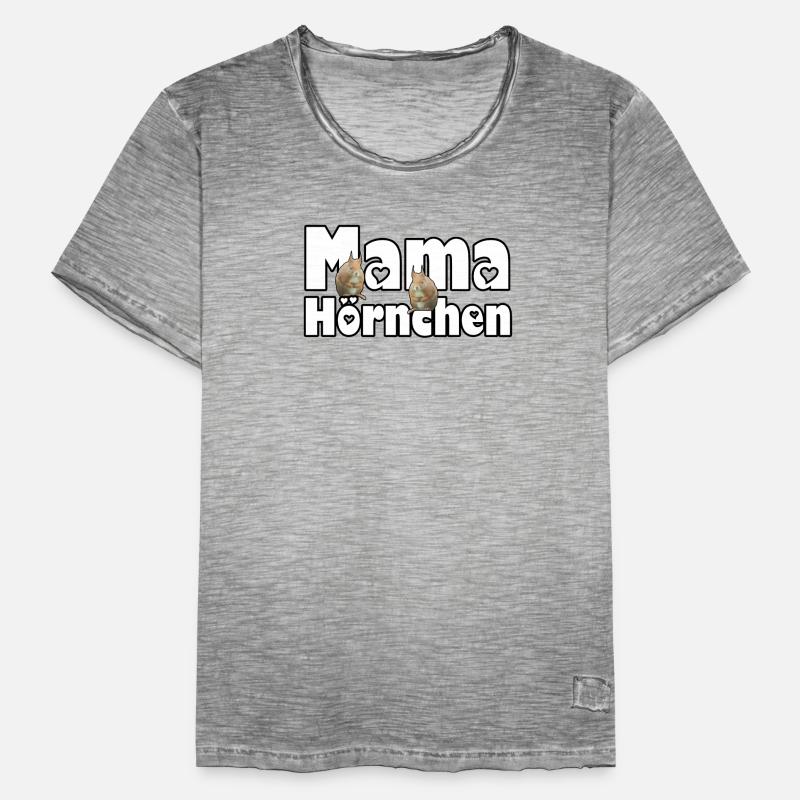 Mama Eichhörnchen Mutter Tier Muttertag Spruch Männer Vintage T-Shirt
