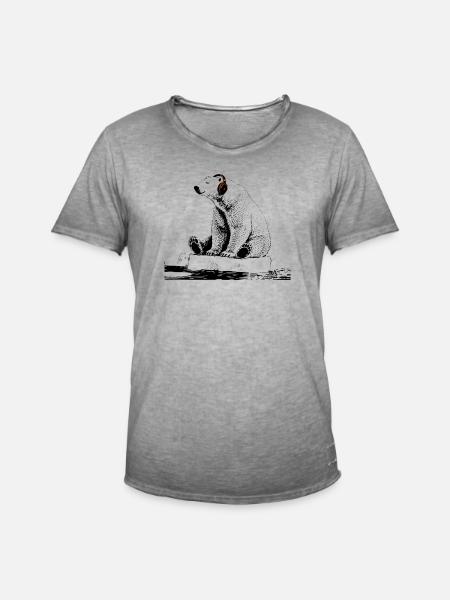 Arctic Beats - Men's Vintage T-Shirt - vintage grey